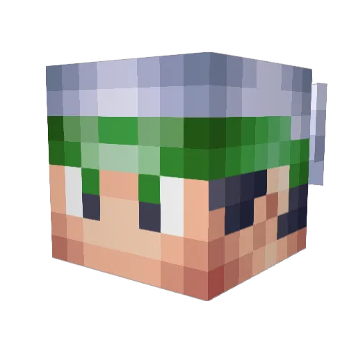 kAPKAP434 Minecraft avatar head, 3D render