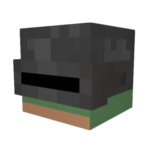 kAPYBARANKI Minecraft avatar head, 3D render
