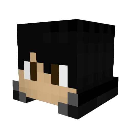 kIRiToGaMer510 Minecraft avatar head, 3D render