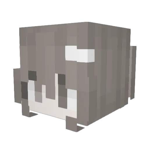 kKkkk122 Minecraft avatar head, 3D render