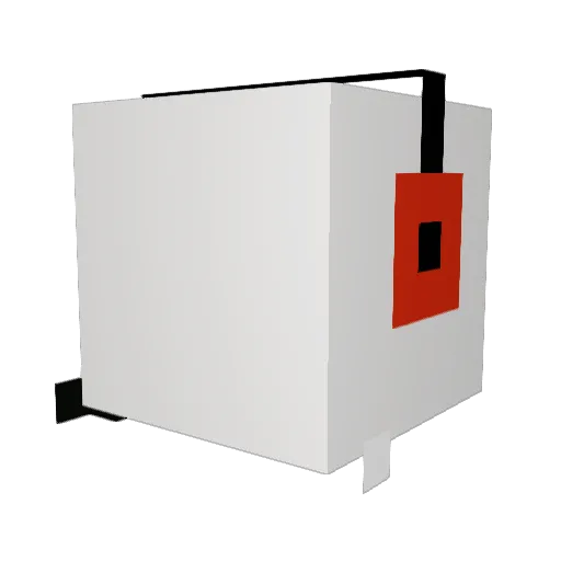 kNk1337 Minecraft avatar head, 3D render