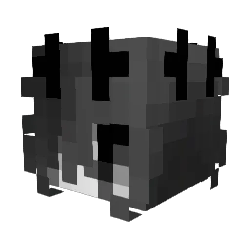 k_bry Minecraft avatar head, 3D render