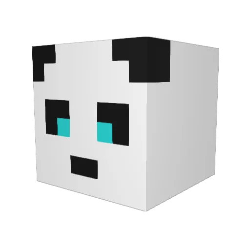 k_chi1213 Minecraft avatar head, 3D render