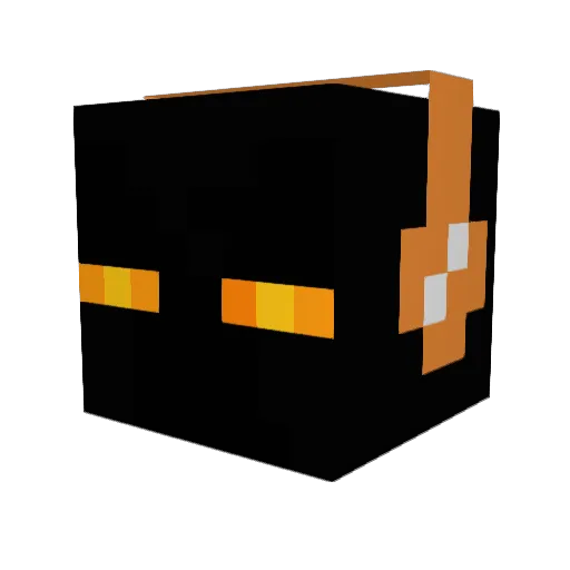 k_jon Minecraft avatar head, 3D render