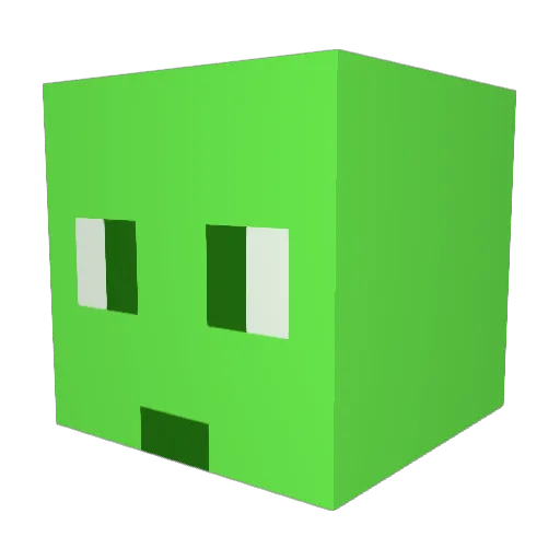 k_rose_ Minecraft avatar head, 3D render