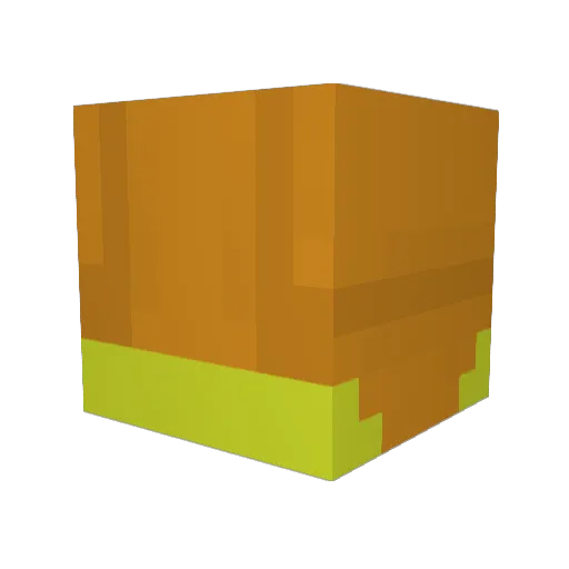 ka_tsu Minecraft avatar head, 3D render