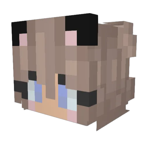 kaabo68 Minecraft avatar head, 3D render