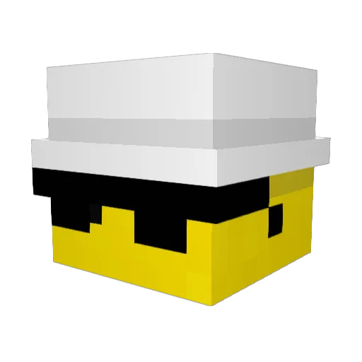 kaangfb07 Minecraft avatar head, 3D render