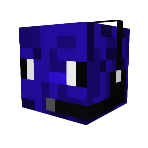 kaankoyuncuu Minecraft avatar head, 3D render