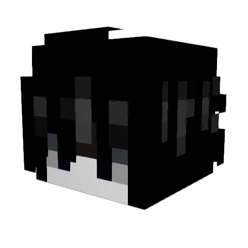 kaanliebe Minecraft avatar head, 3D render
