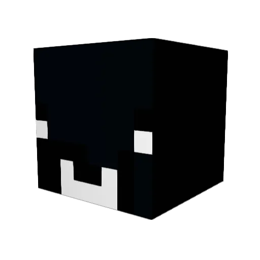 kaanzxv Minecraft avatar head, 3D render