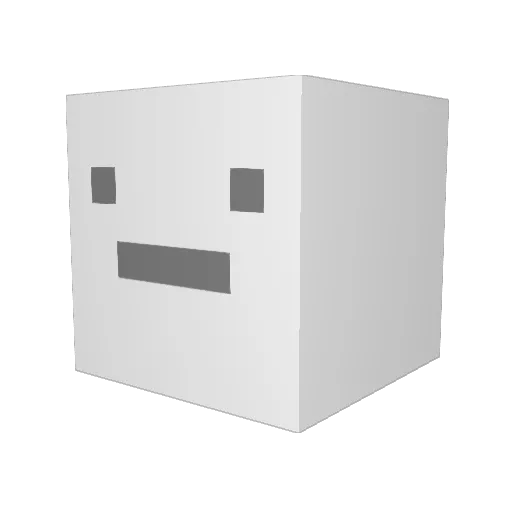 kaare85 Minecraft avatar head, 3D render