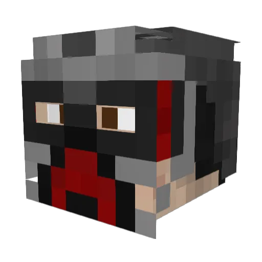 kabal85 Minecraft avatar head, 3D render