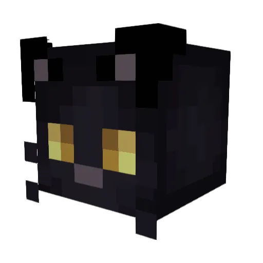 kabuki2018 Minecraft avatar head, 3D render