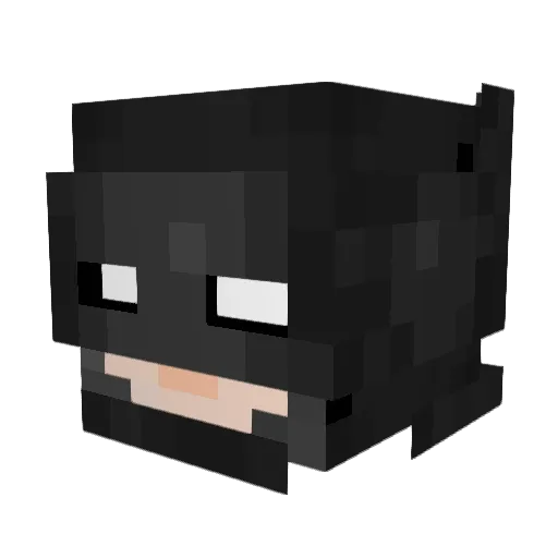 kachowyy Minecraft avatar head, 3D render