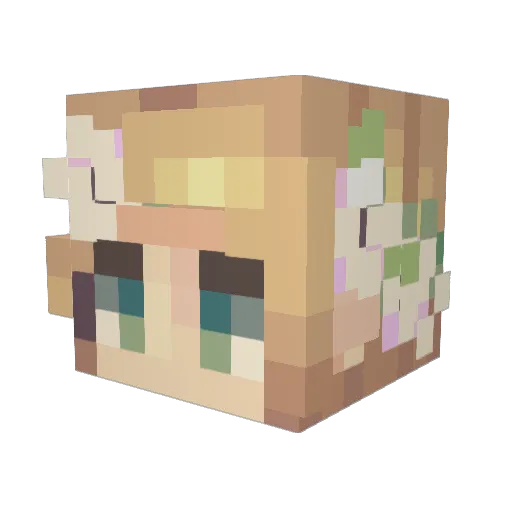 kacperalbert05 Minecraft avatar head, 3D render