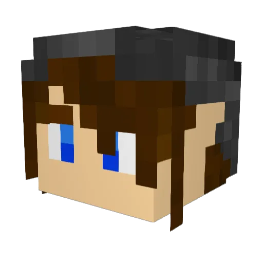 kacpex99 Minecraft avatar head, 3D render