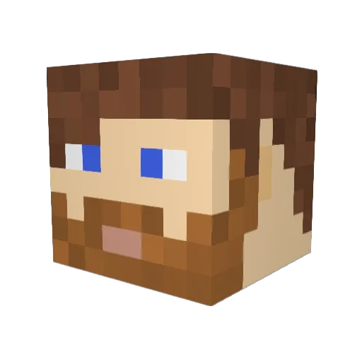 kacpi9911 Minecraft avatar head, 3D render