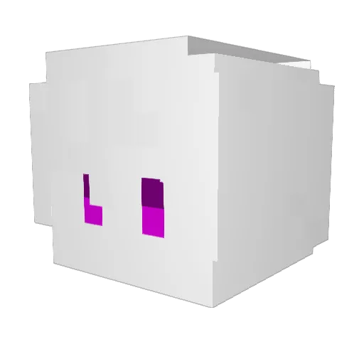 kadago Minecraft avatar head, 3D render