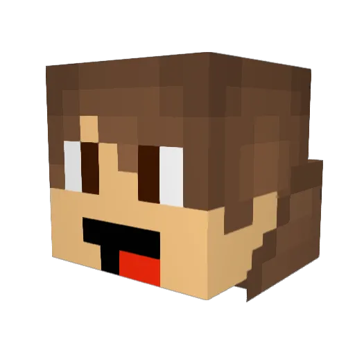 kaden928 Minecraft avatar head, 3D render