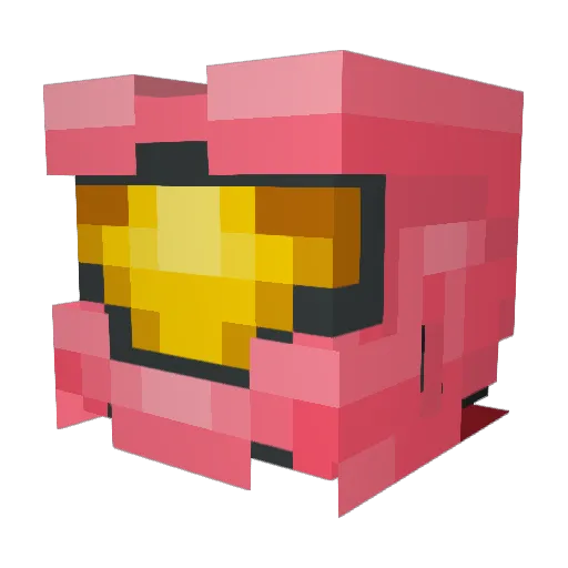 kadeslasher Minecraft avatar head, 3D render