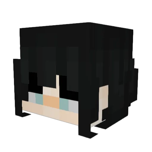 kae__X Minecraft avatar head, 3D render