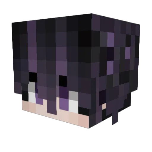 kaede_4521 Minecraft avatar head, 3D render