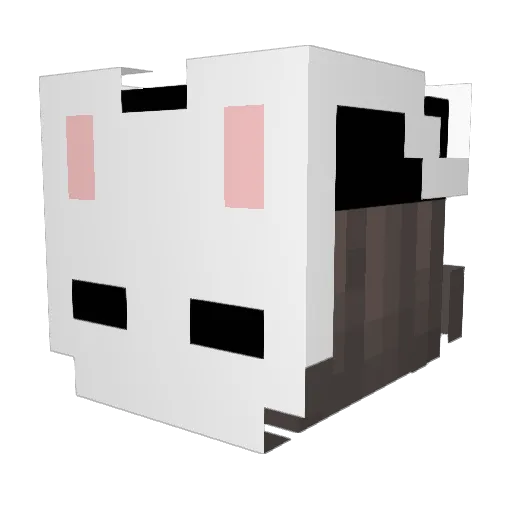 kaelask Minecraft avatar head, 3D render