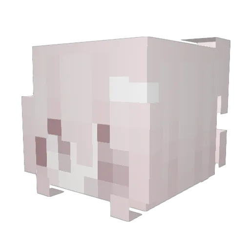 kaelyn Minecraft avatar head, 3D render