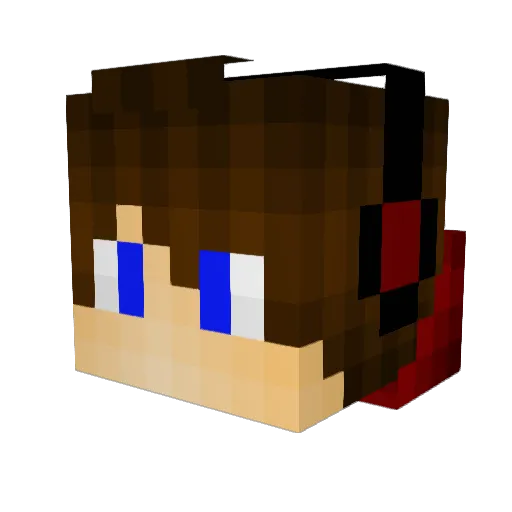 kaemper15 Minecraft avatar head, 3D render