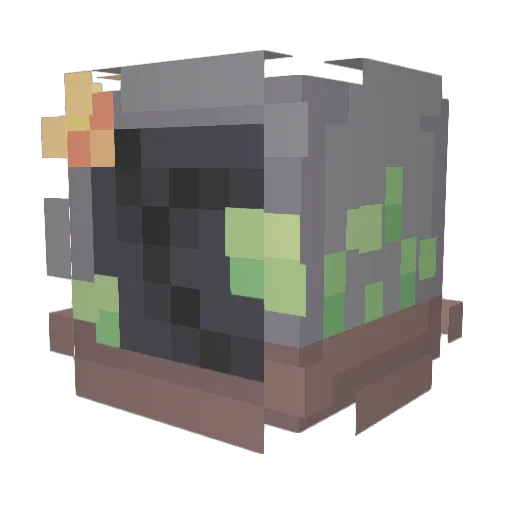 kaeonheulg Minecraft avatar head, 3D render