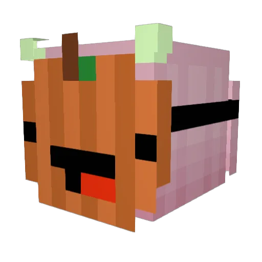 kaffa21 Minecraft avatar head, 3D render