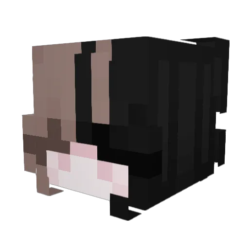 kagami___ Minecraft avatar head, 3D render