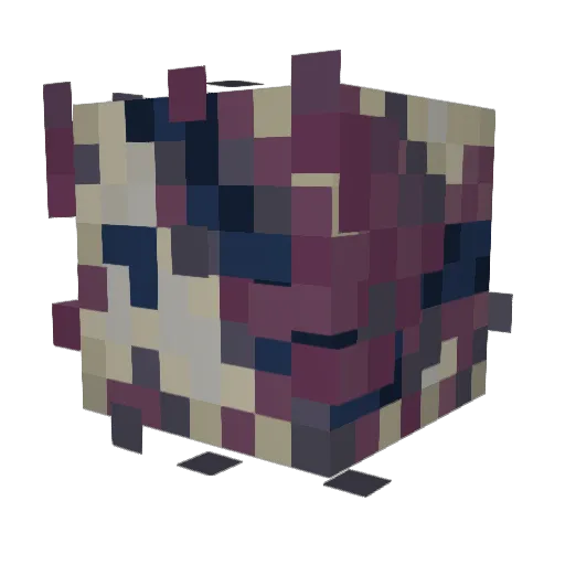 kaht8 Minecraft avatar head, 3D render