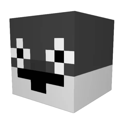 kai03888 Minecraft avatar head, 3D render