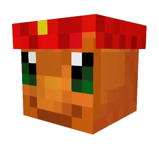 kai59882312 Minecraft avatar head, 3D render