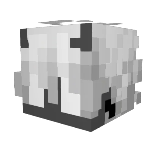 kai_creator9 Minecraft avatar head, 3D render