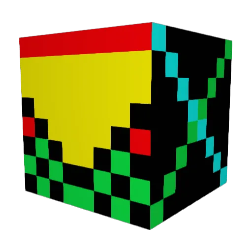 kaiawesome1 Minecraft avatar head, 3D render