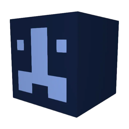 kaicew Minecraft avatar head, 3D render