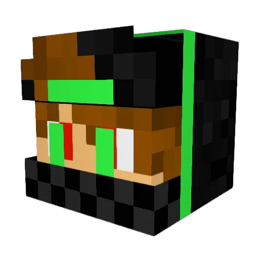 kaigkeil77 Minecraft avatar head, 3D render