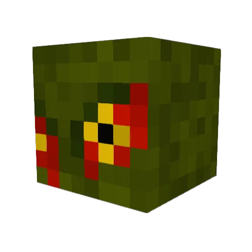 kaiju98 Minecraft avatar head, 3D render