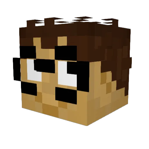 kaijuman1425 Minecraft avatar head, 3D render