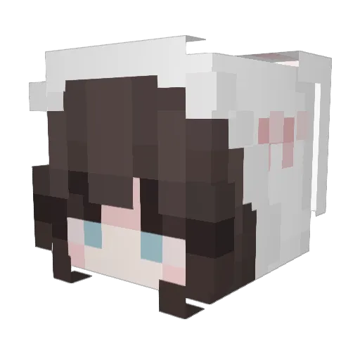 kail3yy Minecraft avatar head, 3D render