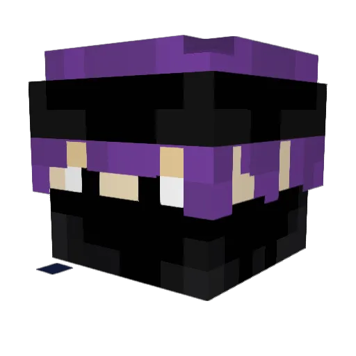 kailaphobia Minecraft avatar head, 3D render