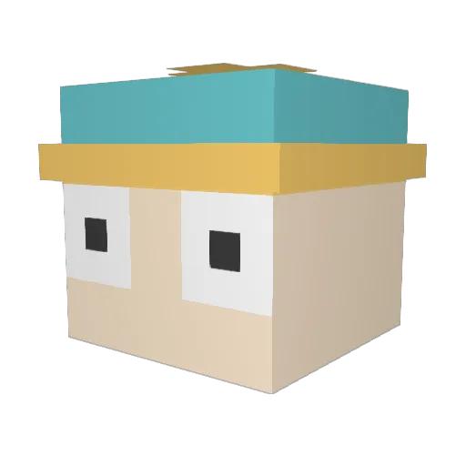 kailee022 Minecraft avatar head, 3D render