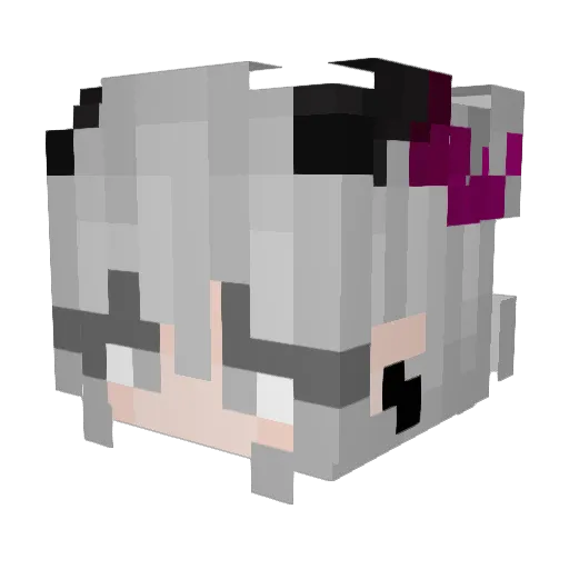 kaimaafan67 Minecraft avatar head, 3D render