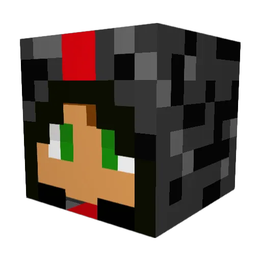 kaimilka168 Minecraft avatar head, 3D render