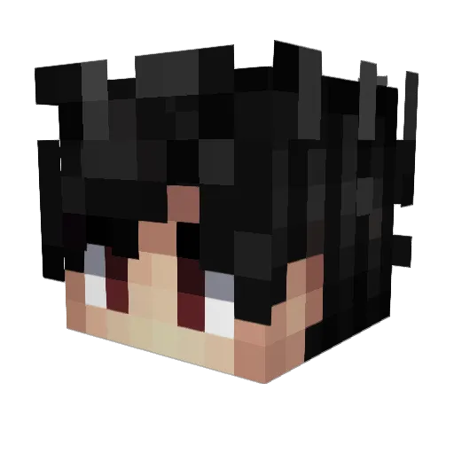 kain095 Minecraft avatar head, 3D render