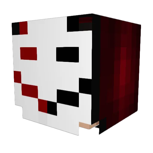 kain525 Minecraft avatar head, 3D render