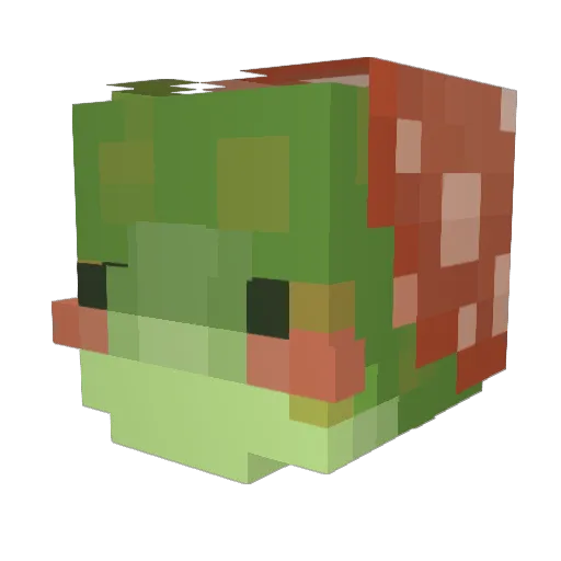 kainalu2002 Minecraft avatar head, 3D render